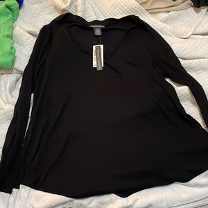 NWT t black and white tunic